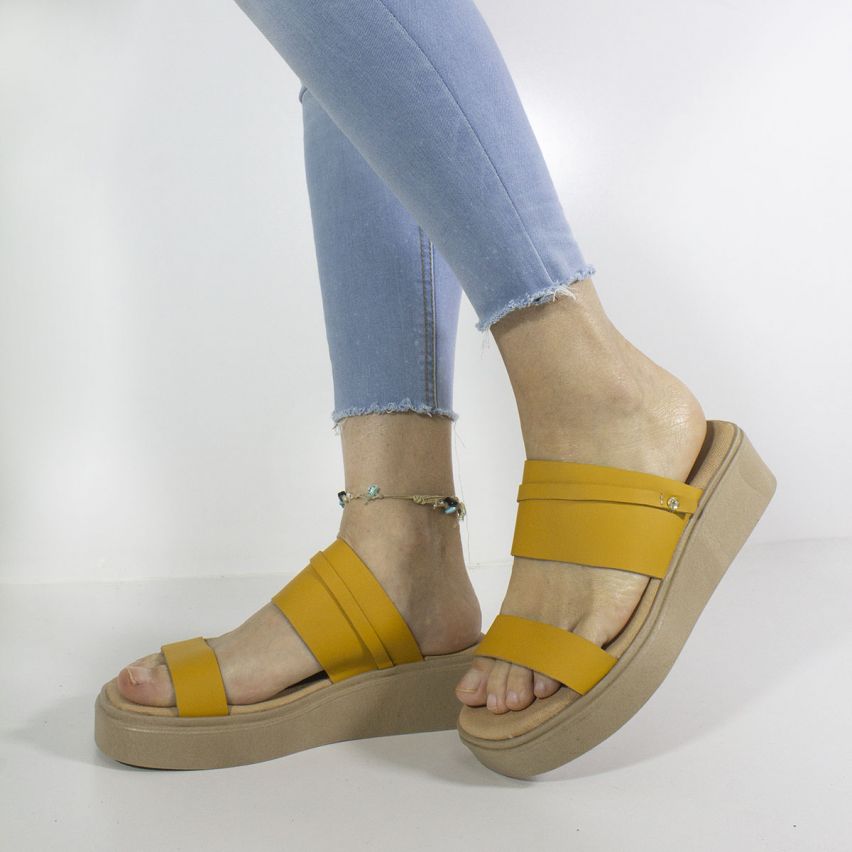 Sandalia Puro Cuero 1007 - Stock