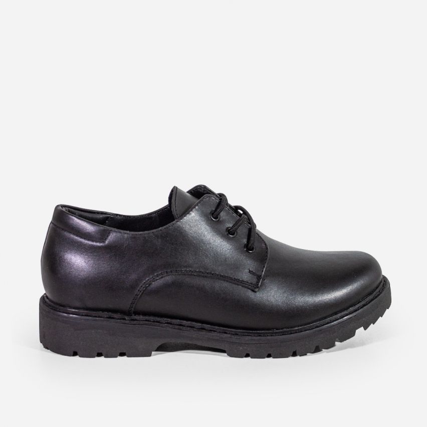 Zapato Puro Cuero 1059 -  Negro