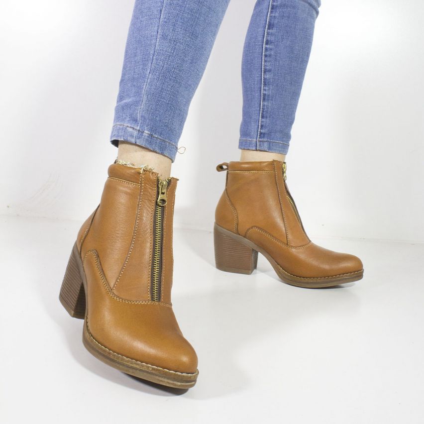 Botin Puro Cuero 1080 Miel - Stock