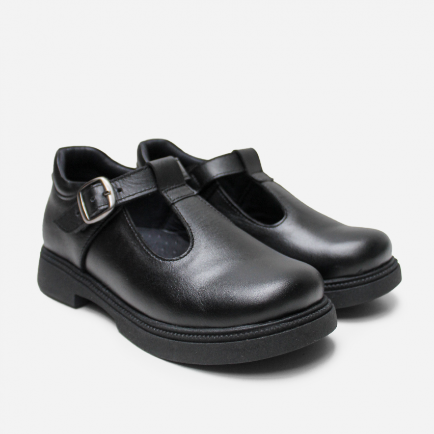 Zapato Escolar 1100  Negro - Stock