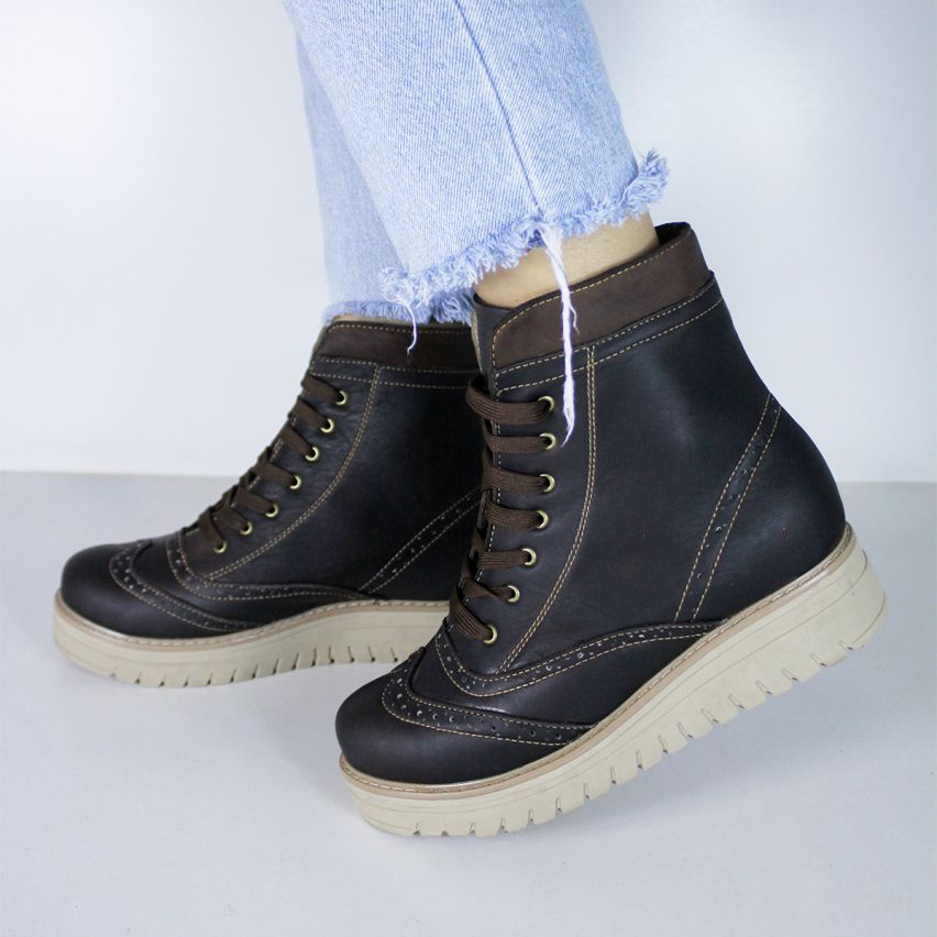 Botin Puro Cuero 1123 Marron - Stock