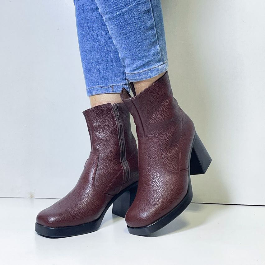 Botin Puro Cuero 1164 Apache - Stock