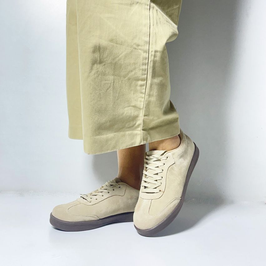 Zapatilla Puro Cuero 1167 Natural T- Stock
