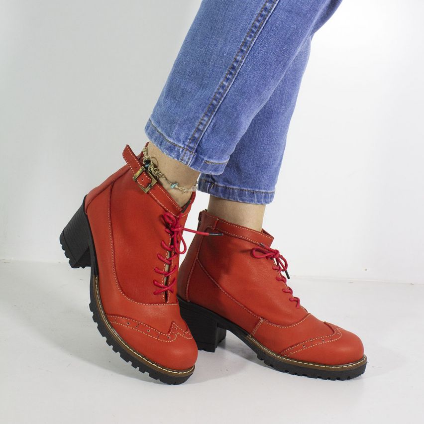 Botin 166 Rojo - Stock