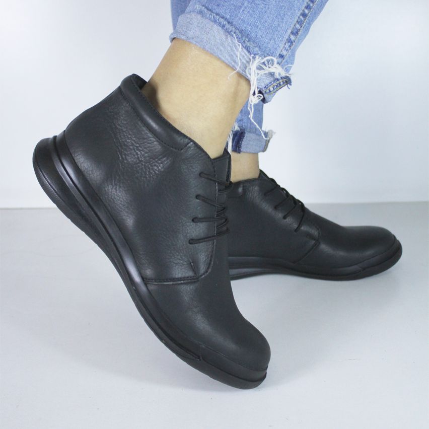 Botin Puro Cuero 190 Negro - Stock