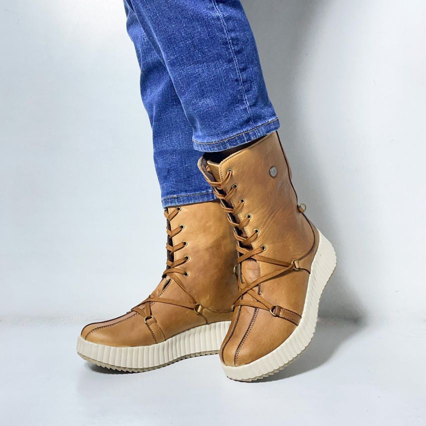Bota Puro Cuero 223M Miel - Stock