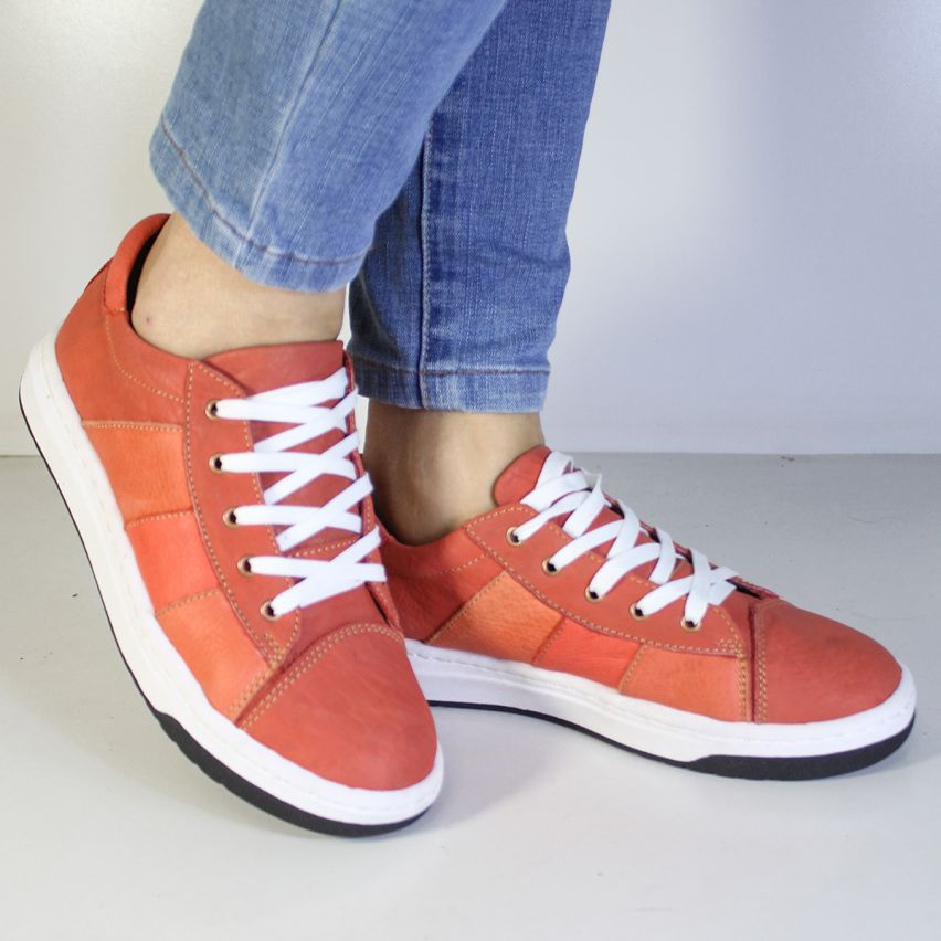 Zapato Puro  Cuero 442  Fresa - Stock