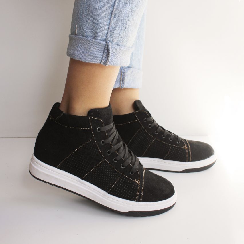 Botin Puro Cuero 442MB  Negro C- Stock