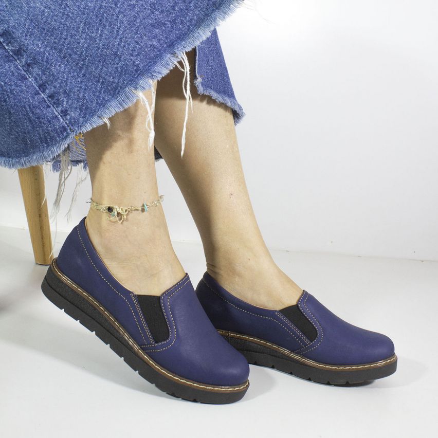 Zapato 637 Azul - Stock