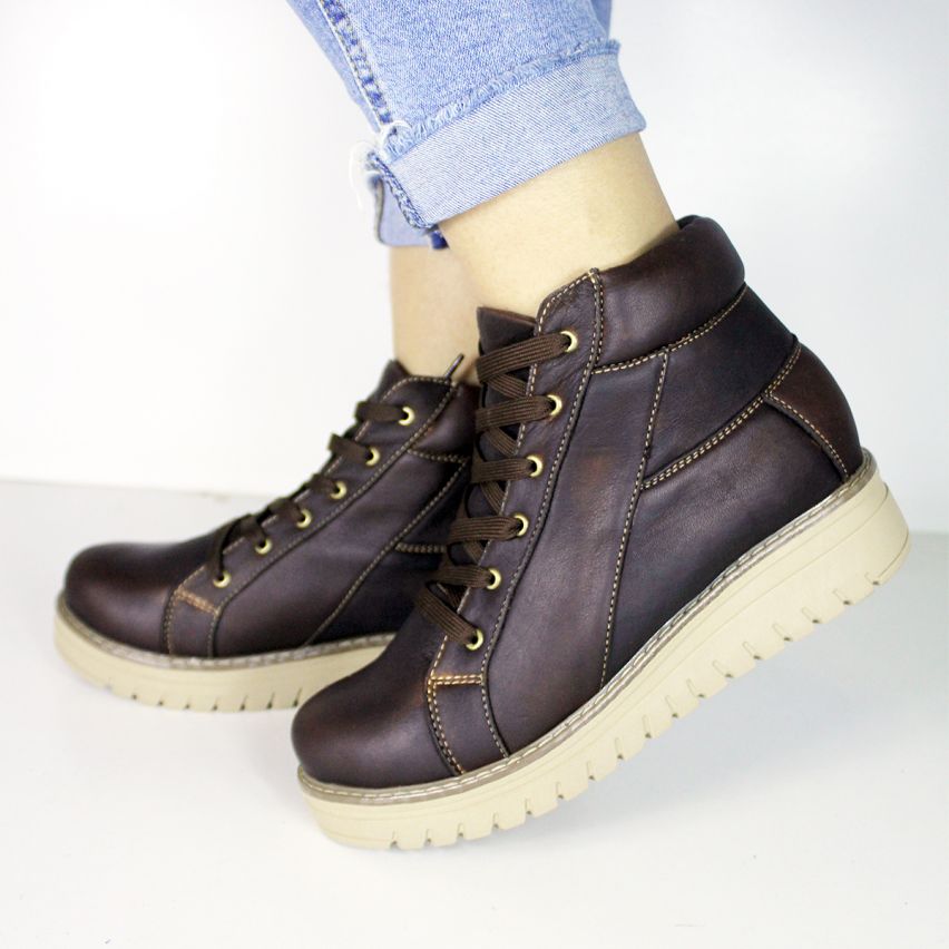 Botin Puro Cuero 714 Marron - Stock