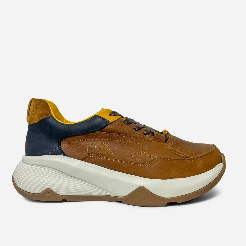 Zapatilla Puro Cuero 729