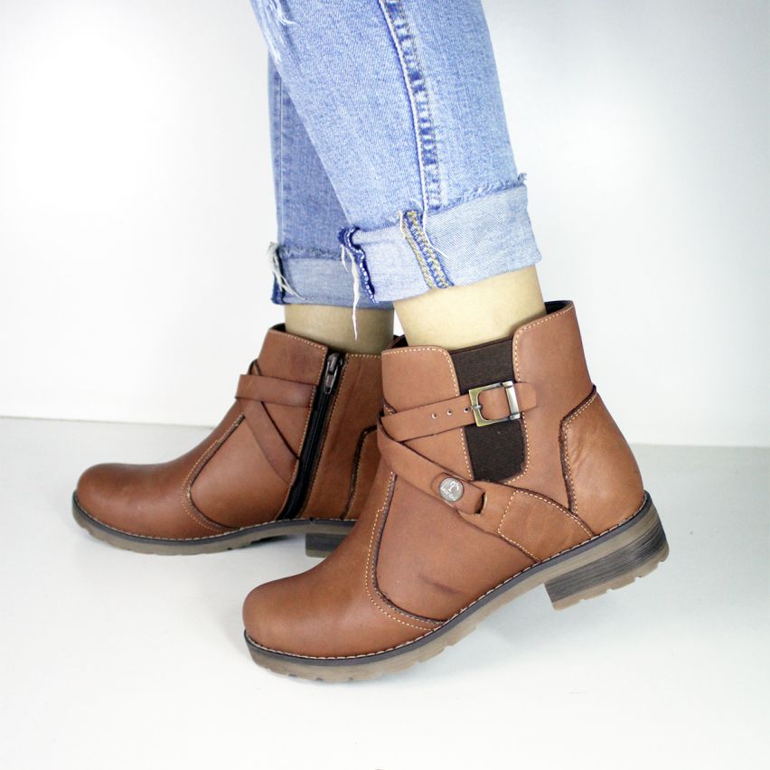 Botin Puro Cuero 756 Apache - Stock