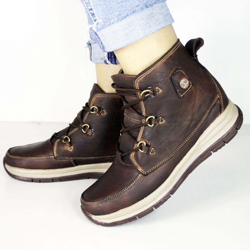 Botin Cuero 816 Marron - Stock