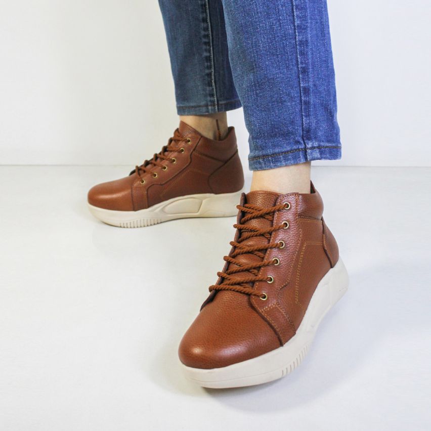 Botin Puro Cuero 829 Caramelo - Stock