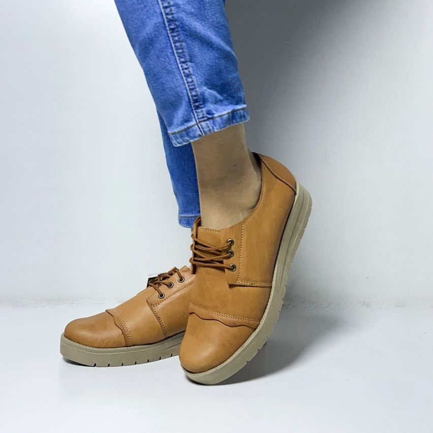 Zapato Puro Cuero 833M Miel - Stock