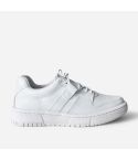 zapatilla  Puro Cuero  1103 -  Blanco