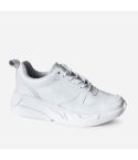 zapatilla  Puro Cuero  1102 -  Blanco