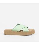 Sandalia Puro Cuero 1004 - MENTA