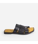 Sandalia Puro Cuero  1005  - Negro
