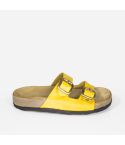 Sandalia Puro Cuero 1014 - AMARILLO