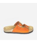 Sandalia Puro Cuero 1014 - NARANJA