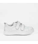 Zapatilla Puro Cuero 1043 - BLANCO