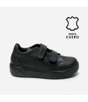 Zapatilla Escolar Puro Cuero 1043