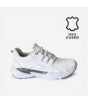 zapatilla  Puro Cuero  1049 -  Blanco