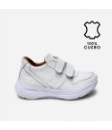 Zapatilla Escolar Puro Cuero 1057-2