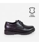 Zapato Puro Cuero 1059 -  Negro