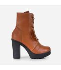Bota Puro Cuero 1060 Miel