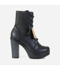 Bota Puro Cuero 1060 Negro