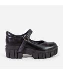 Zapato Puro Cuero 1078 A -  Negro