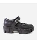 Zapato Puro Cuero 1098 A -  Negro