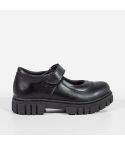 Zapato Puro Cuero 1098 B -  Negro