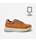 Zapatilla Puro Cuero 1107 