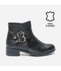 Botin Puro Cuero 1116 Negro
