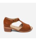 Sandalia Puro Cuero 1130 Miel