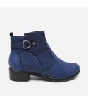 Botin Puro Cuero 1153 Azul