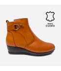 Botin Puro Cuero 1153 Miel