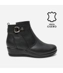Botin Puro Cuero 1153 Negro