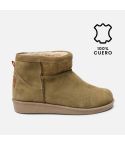 Botin Puro Cuero 1157 Olivo