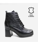 Botin Puro Cuero 1161 Negro