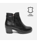 Botin Puro Cuero 1162 Negro