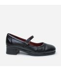 Zapato Puro Cuero 1163 Negro