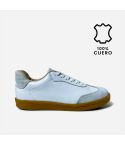 Zapatilla Puro Cuero 1165 Blanco