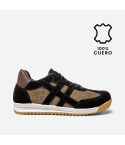 Zapatilla Puro Cuero 1167 Marrón