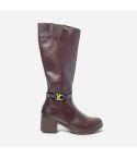 Bota Puro Cuero 1168 Marrón