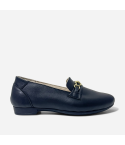 Mocasín Puro Cuero 1175 Negro
