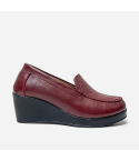 Mocasín Puro Cuero 1178 Vino
